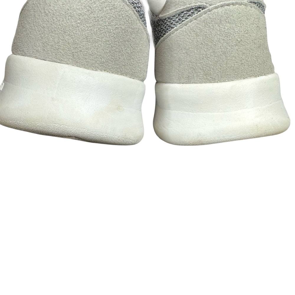 Adidas Cloudfoam Grey Athletic Lightweight Sneakers Women's Size 7 QT Racer EUC - Picture 8 of 16